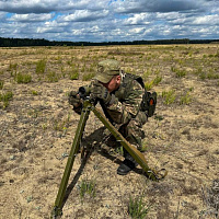 Военнослужащие 103 овдбр отрабатывают задачи по специальной подготовке