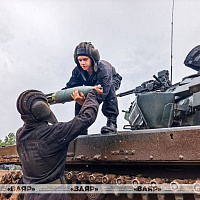 Военнослужащие танкового подразделения 19 омбр выполнили упражнение контрольных стрельб
