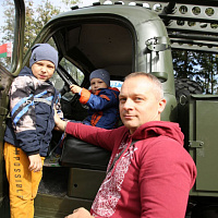 Выставка вооружения, военной и специальной техники в парке «Победа»