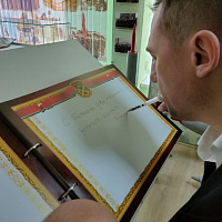 Алексей Талай побывал в «артиллерийской столице»