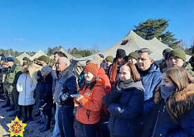 День открытых дверей на полигоне Брестский