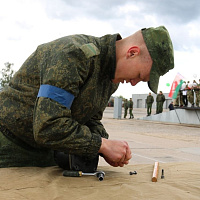 В Жодино отметили День военного автомобилиста