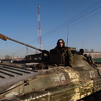 У гвардейцев − полевой выход