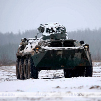 Занятия по боевой подготовке с военнослужащими 120 омбр