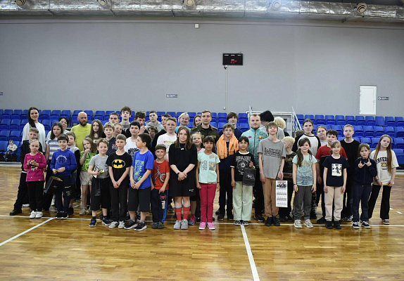 Во Дворце игровых видов спорта «Уручье» прошел спортивный праздник 