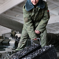 Кипит работа у танкистов