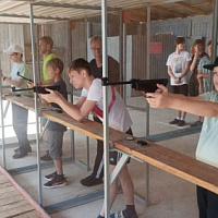 В 74-м отдельном полку связи прошло закрытие военно-патриотического лагеря