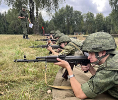 Занятие по огневой подготовке