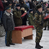 Клятва на верность Отечеству в Брестской крепости