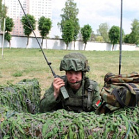 Cбор со специалистами радио и спутниковой связи Вооруженных Сил