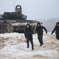 Продолжается проверка боевой готовности одного из танковых батальонов 19 омбр