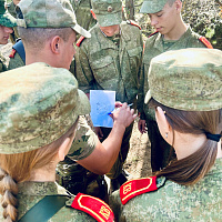 Военнослужащие 120 омбр провели экскурсию для воспитанников Борисовского кадетского училища