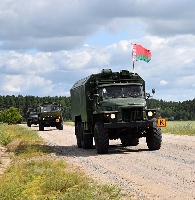 Тактико-специальное занятие с совершением 50-километрового марша