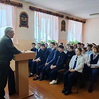 В рамках профориентации 