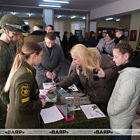 В Военной академии Республики Беларусь прошёл день открытых дверей