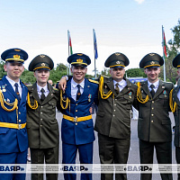На военном факультете в БГАА состоялся очередной выпуск офицеров