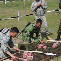Завершился этап испытания на право ношения нагрудного знака «Доблесть и мастерство»