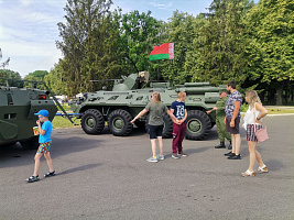 Праздничные мероприятия в парке Янки Купалы
