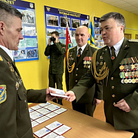 На военном факультете в БГАА состоялся очередной выпуск специалистов