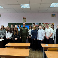 Представители военно-технического факультета в БНТУ провели профориентационную работу