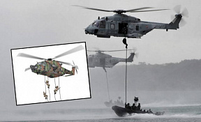 Спецназ Франция получит вертолет NH90