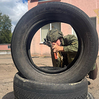 Комплексное занятие по огневой подготовке с курсантами Военной академии