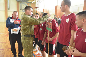 В 38 одшбр прошёл чемпионат Вооруженных Сил Республики Беларусь по мини-футболу