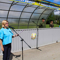 Открытие смены военно-патриотического лагеря «Родина»