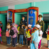 Минскую военную комендатуру посетили учащиеся средней школы №197 г. Минска