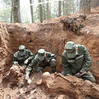 Под Минском найдено захоронение времен Великой Отечественной войны