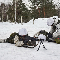 Полевая учеба разведчиков