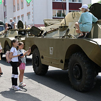 Началась военно-патриотическая акция Западного оперативного командования «Дорогой Победы»