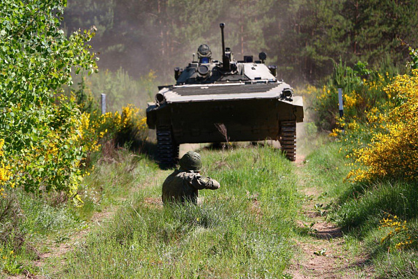 Комплексные контрольные занятия с военнослужащими 11 омбр