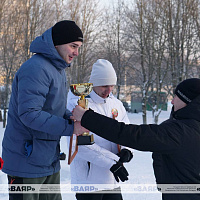 В Минске прошли соревнования по лыжным гонкам среди воинских частей центрального подчинения