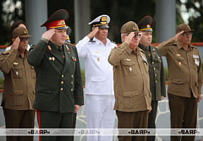 Официальный визит Министра обороны Беларуси в Республику Куба