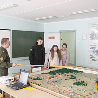 На военном факультете в БГУ прошёл день открытых дверей 