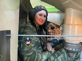 Занятия с воспитанниками военно-патриотического клуба «Юный танкист»