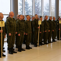 Открытие 5-й спартакиады среди военнослужащих командований и управлений