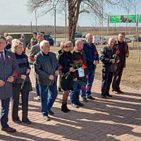 Митинг, посвященный Международному дню освобождения узников фашистских концлагерей