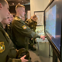 Военнослужащие 72 ОУЦ посетили Белорусский государственный музей истории Великой Отечественной войны