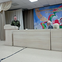 С военнослужащими 65 автбр и 36 дмостбр прошел патриотический час, приуроченный к 40-й годовщине трагедии на Чернобыльской АЭС