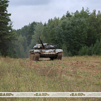 Вождение танков в сложных условиях местности