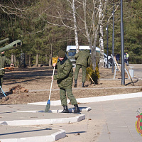 Субботник в Осиповичах