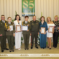 В Гродненском гарнизоне прошло торжественное собрание, посвященное 85-летию 1134 ВКМЦ