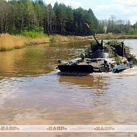 Двустороннее батальонное тактическое учение с механизированными подразделениями ЗОК