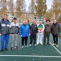 Открытие спортивного городка