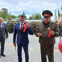 Военнослужащие Осиповичского гарнизона получили ключи от арендных квартир