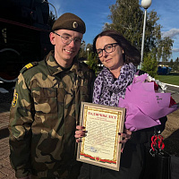 Торжественное собрание, посвященное Дню матери, прошло в 30-й отдельной железнодорожной бригаде