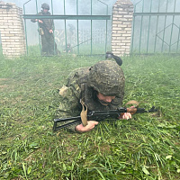 На полигоне Лосвидо прошло комплексное занятие с военнослужащими батальона нового пополнения