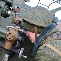 Полевой выход 111-й гвардейской артиллерийской бригады